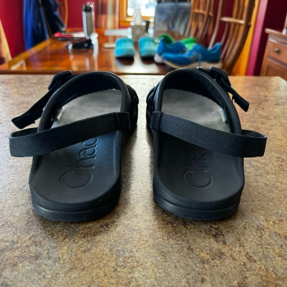 Men’s Chaco Size 13 Black Chillos Sport Slide Sandals
